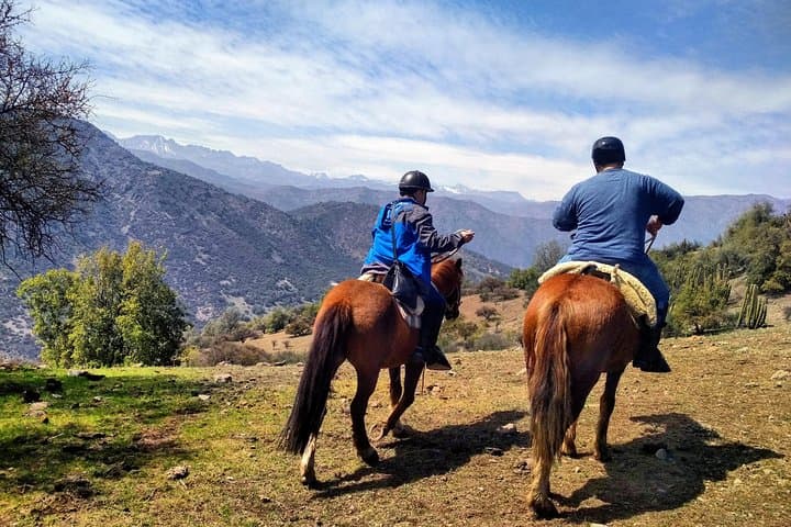 Andes Horseback Riding from Santiago: Private Mountain Ride with Picnic & Wine photo 3