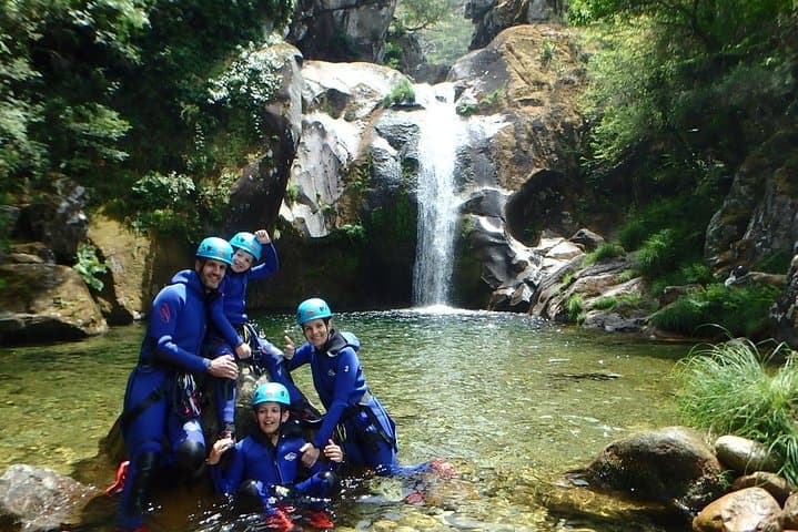 Braga Canyoning Tour: Recreational River Rappels, Slides & Jumps photo 5