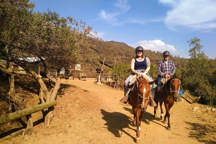 Andes Horseback Riding from Santiago: Private Mountain Ride with Picnic & Wine photo 6