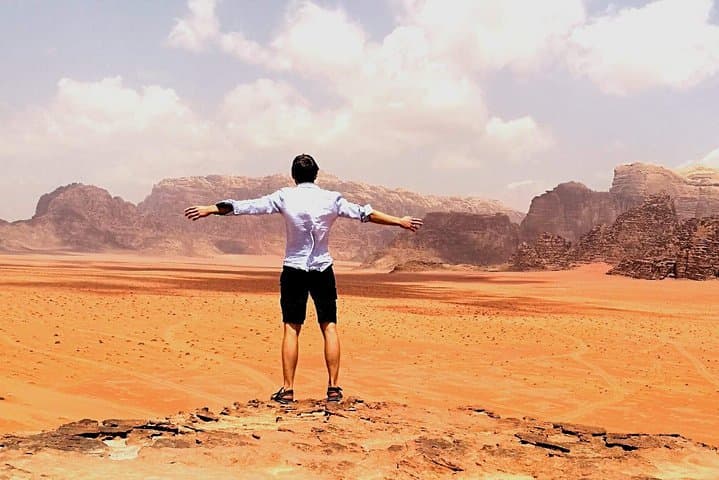 Wadi Rum One-Day 4x4 Adventure from Amman or the Dead Sea photo 2