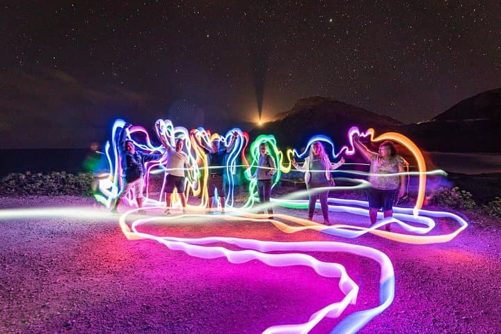 Honolulu Sunset & Night Light-Painting Photography Tour