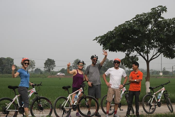 Full-Day Bicycle Tour of Red River Delta & Co Loa Ancient Citadel photo 5