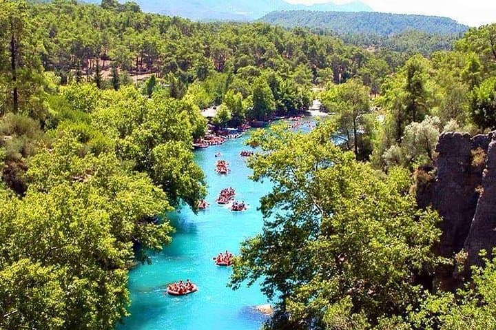 Köprülü Canyon Rafting Tour from Antalya: 14 km of Class II–III Rapids and Cliffside Lunch photo 2