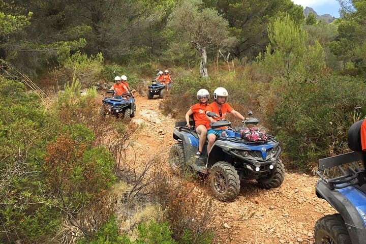 Mallorca Quad Adventure from Paguera: 550cc Coastal & Tramuntana Tour
