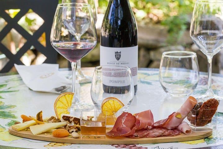 Pompeii Winery Tour: Wine Tasting & Lunch by the Roman Necropolis
