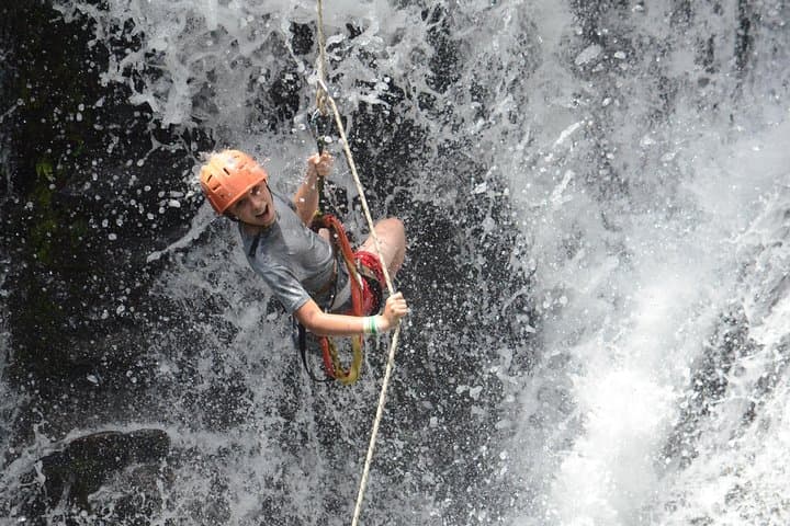 Manuel Antonio Waterfall Rappelling & Canopy Adventure — Half-Day Tour