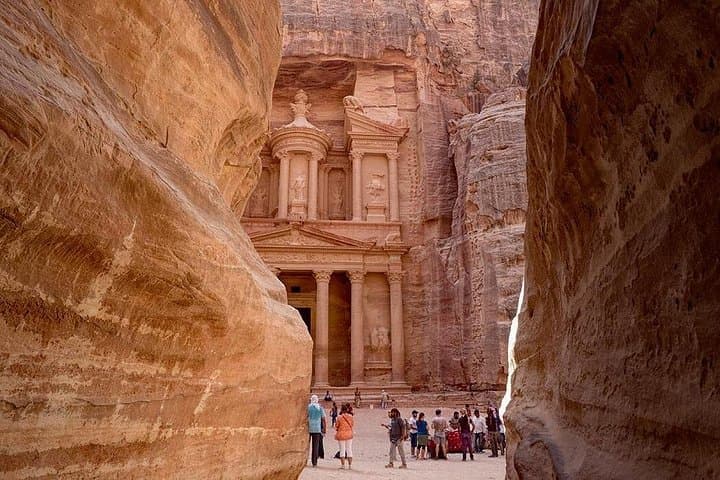 Petra and Wadi Rum Day Trip from Aqaba — Petra Walk and Wadi Rum Jeep Safari photo 1