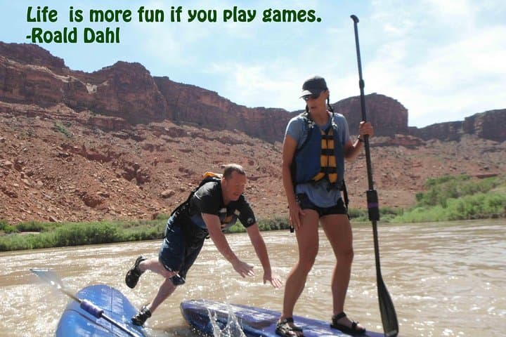 Splish and Splash Stand Up Paddleboarding Adventure on the Colorado River near Moab photo 3