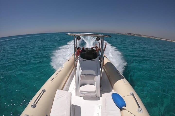 Hurghada Private 2-Hour Speedboat Snorkel & Island Tour photo 2