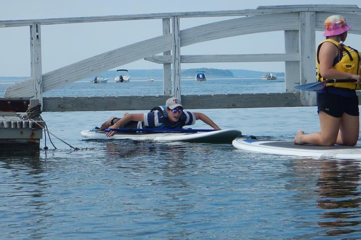 Paddle-and-Shuck: SUP Tour and Oyster Tasting on Casco Bay photo 4