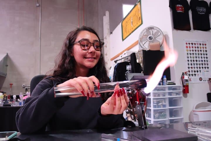 Hands-On Torch Glassblowing Class in Las Vegas — Make a Pendant & Bottle Stopper photo 3