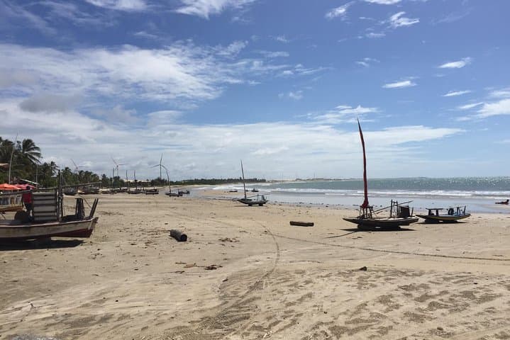 Morro Branco Beach Day Trip from Fortaleza — Red Cliffs, Tidal Pools & Beachfront Relaxation