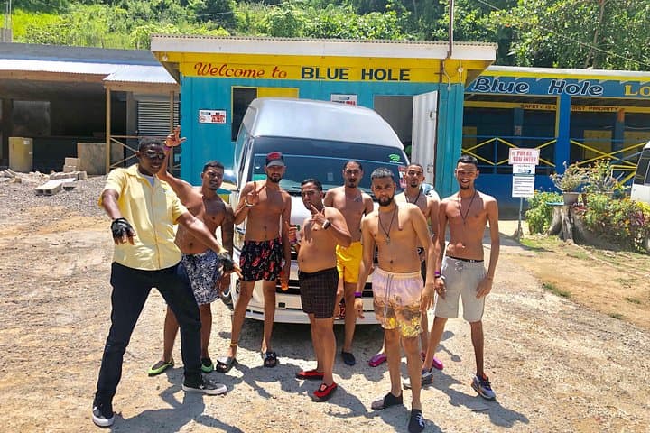Montego Bay Day Tour: Martha Brae Bamboo Rafting and Blue Hole Secret Falls photo 4