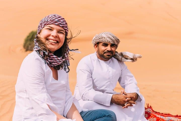 Evening Dubai Desert Safari with Dune Bashing & BBQ photo 3