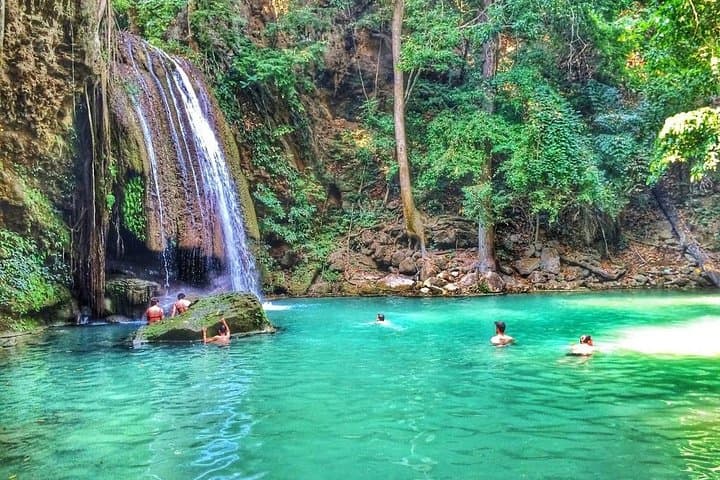 Mystical Waterfall and River Kwai: Private All-Inclusive Day Tour from Kanchanaburi photo 2