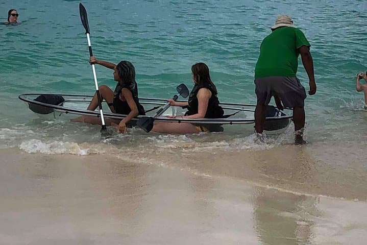Crystal Kayak at Cabbage Beach — Clear-Hull Kayaking on Paradise Island photo 4