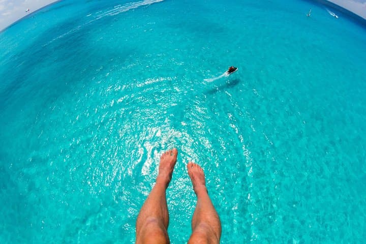 Sky-High Parasailing Over Cabbage Beach, Paradise Island photo 3