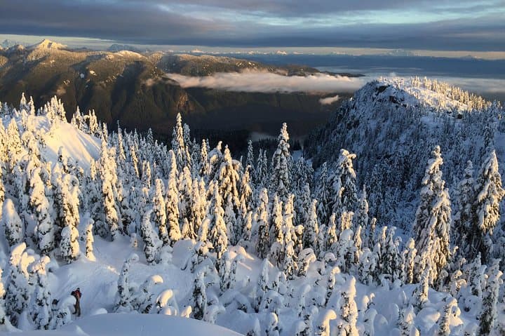 Vancouver Panoramic Snowshoeing Hike — North Shore 360° Views photo 4