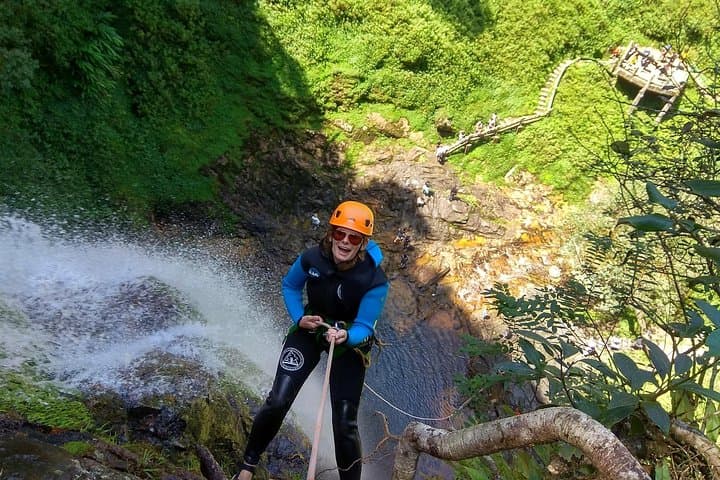 Love Waterfall Canyoning in Sapa: 35m Abseil & Jungle Canyoning