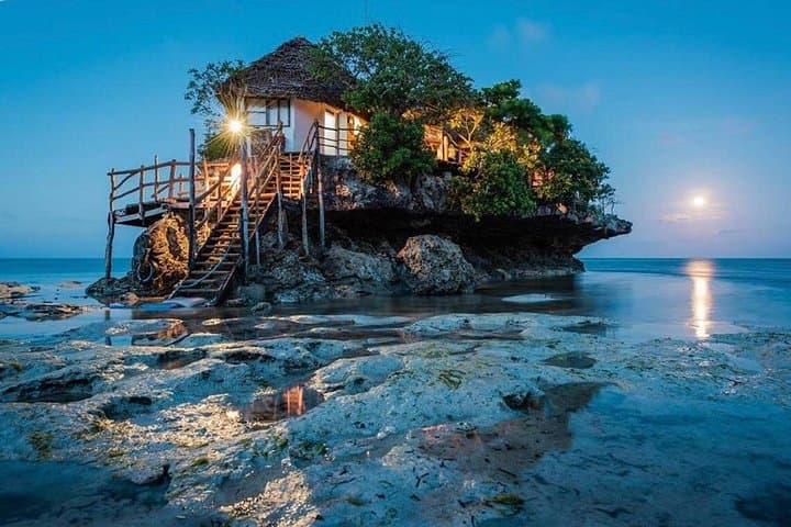 Speed-Boat to The Rock Restaurant: Coastal Lunch Cruise in Zanzibar photo 2