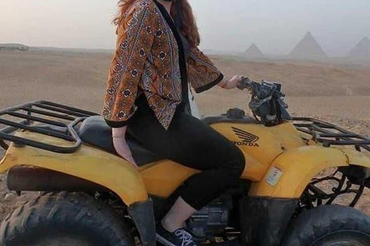 Quad Bike Tour Around the Giza Pyramids: Desert ATV Adventure from Cairo photo 5