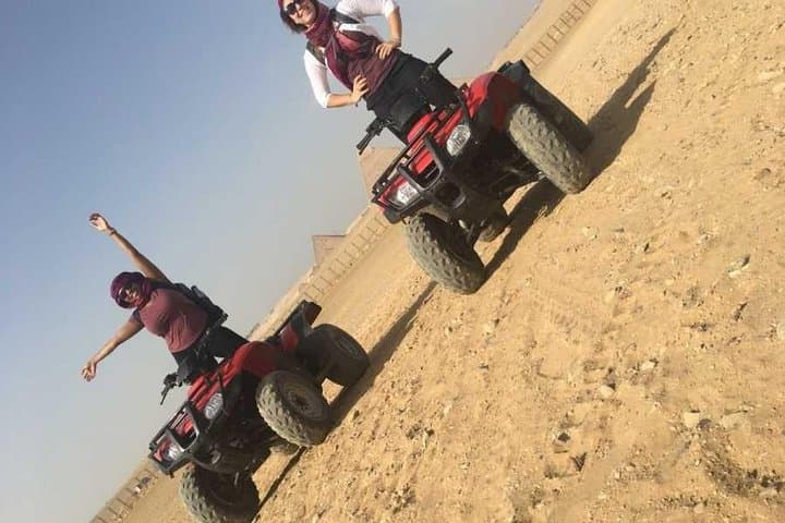 Quad Bike Tour Around the Giza Pyramids: Desert ATV Adventure from Cairo photo 6