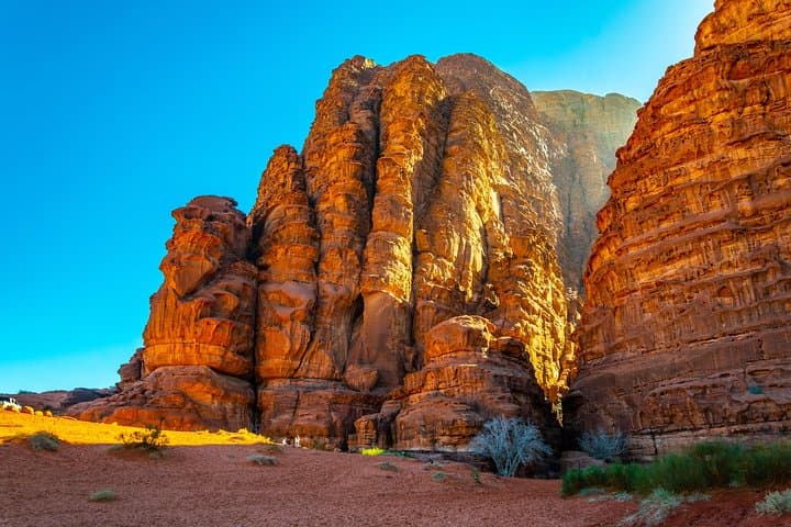Half-Day Jeep Tour in Wadi Rum: Khazali Canyon, Red Sand Dune & Little Rock Bridge photo 6