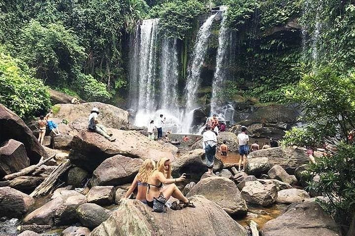 Phnom Kulen Day Trip: 1000 Linga River, Reclining Buddha & Waterfall from Siem Reap photo 6