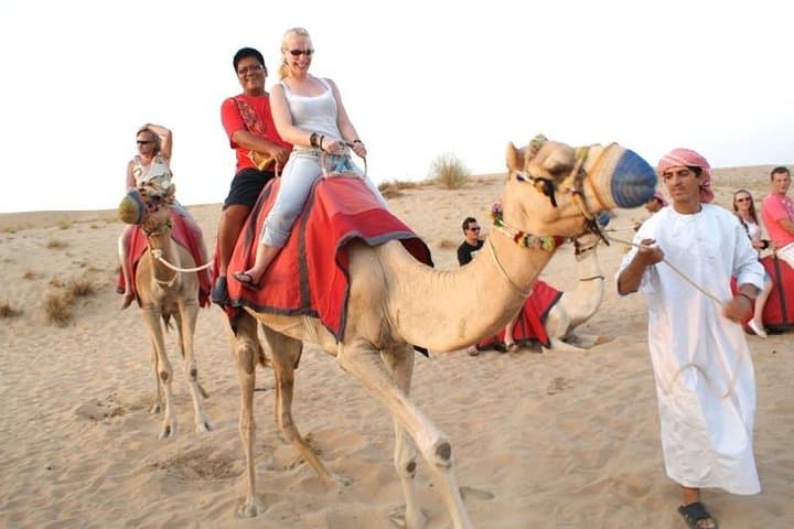 Evening Desert Safari with Camel Ride and Dune Bashing in Lahbab photo 3