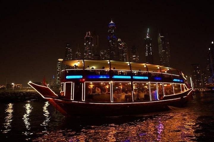 Dubai Desert Safari & Dhow Cruise Dinner — Evening Dune Bashing, Live Shows and Marina Cruise photo 4