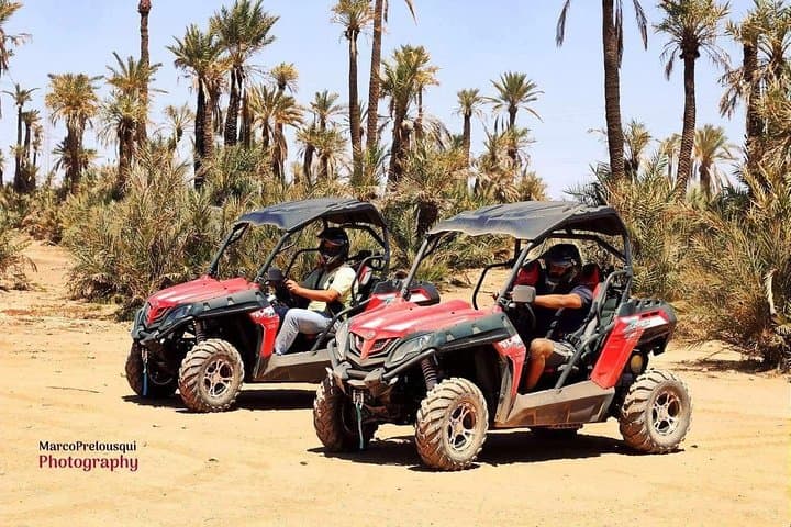 Agafay Desert Buggy Tour from Marrakech — 800cc Off‑Road Adventure & Berber Tea photo 2
