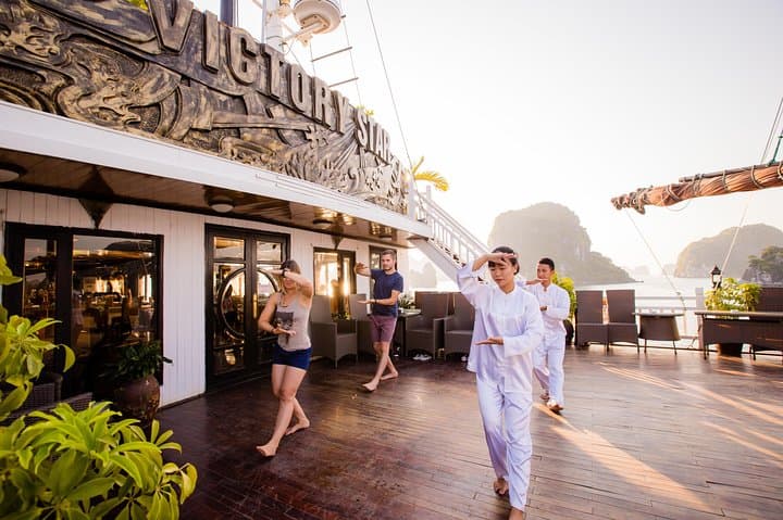 Bai Tu Long Bay Overnight Cruise: Quiet Waters, Kayaks & Cave Beaches photo 6
