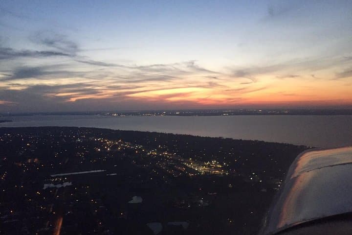 Sunset Champagne Beach Flight Over Pensacola — Private 40-Min Sunset Tour photo 3