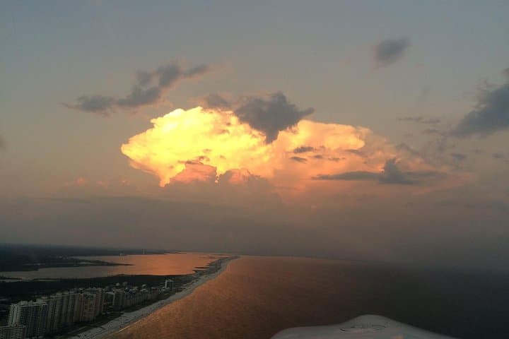 Sunset Champagne Beach Flight Over Pensacola — Private 40-Min Sunset Tour photo 4