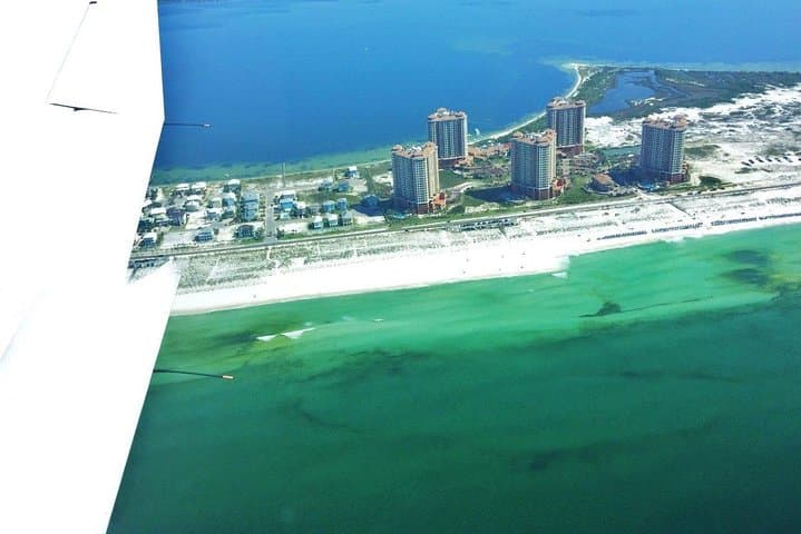Sunset Champagne Beach Flight Over Pensacola — Private 40-Min Sunset Tour photo 6
