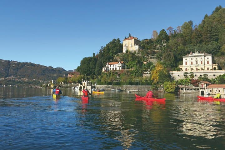 Kayak Lake Orta to San Giulio Island: Guided Paddle from Omegna
