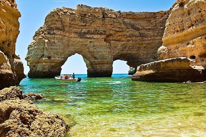 Benagil Cave Boat Tour from Lagos: Carvoeiro & AlgarSeco Minivan Excursion photo 2