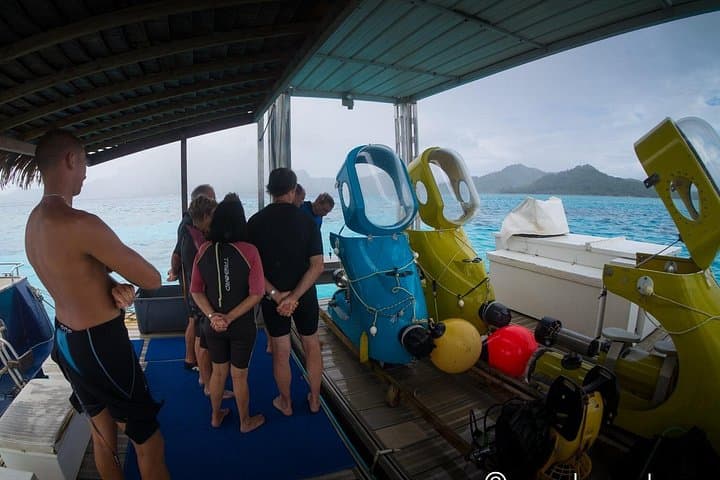 Private Underwater Scooter Tour in Bora Bora: Drive the Lagoon at 3 Meters photo 4
