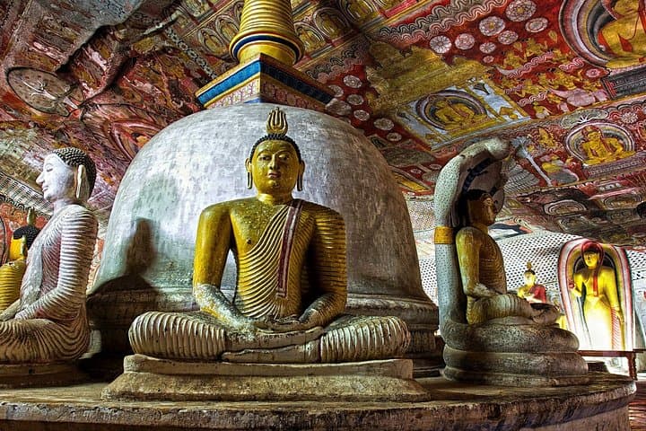 Sigiriya and Dambulla Day Tour from Kandy: Climb Lion Rock and Explore Dambulla Cave Temple photo 4