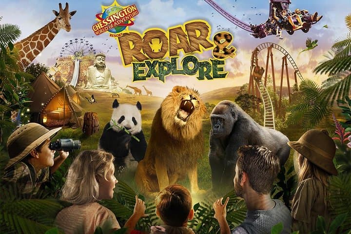 Chessington World of Adventures Private Full-Day Tour from London photo 1