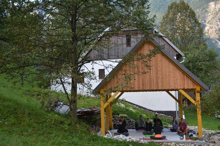 Open-Air Yoga on the Soča River: 75-Minute Outdoor Class in Bovec photo 4
