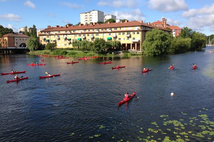 Central Stockholm Self-Guided Kayak Adventure: Tandem Kayak on Södermalm Canals photo 5