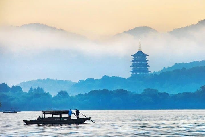 2-Day Shanghai & Hangzhou Private Tour with Bullet Train — West Lake, Tea Fields, and City Sights