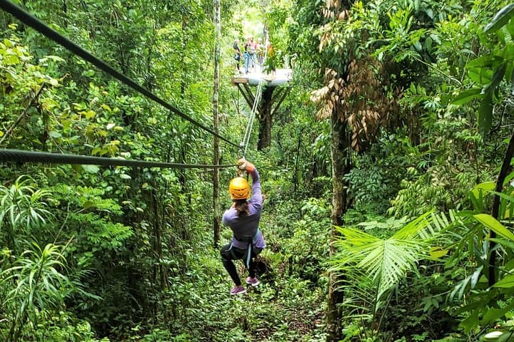 Fly the Canopy: Zip Lining at Nohoch Che'en Caves Branch, Belize photo 2