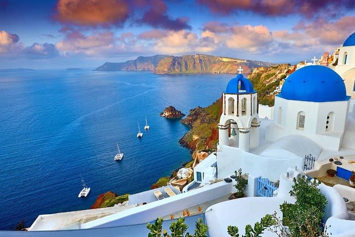 Santorini Morning Cruise to Red & White Beach with Hot Springs & BBQ photo 4