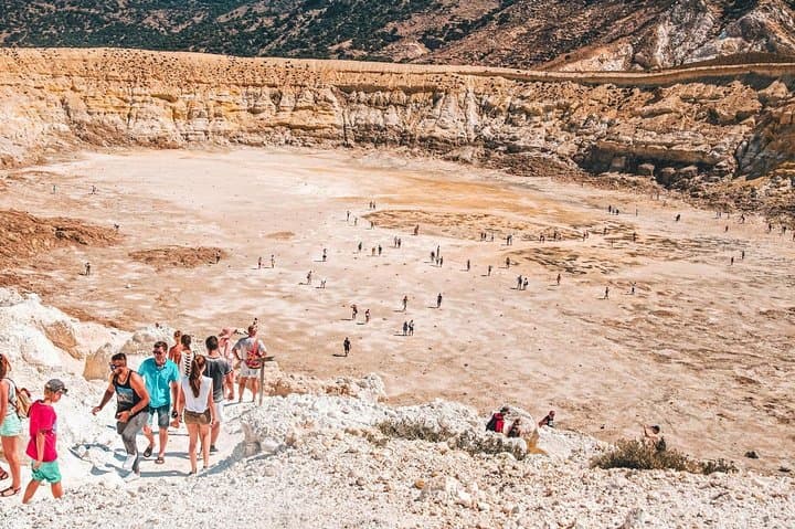 Nisyros Volcanic Island Day Trip from Kos — Walk Stephanos Crater & Explore Mandraki