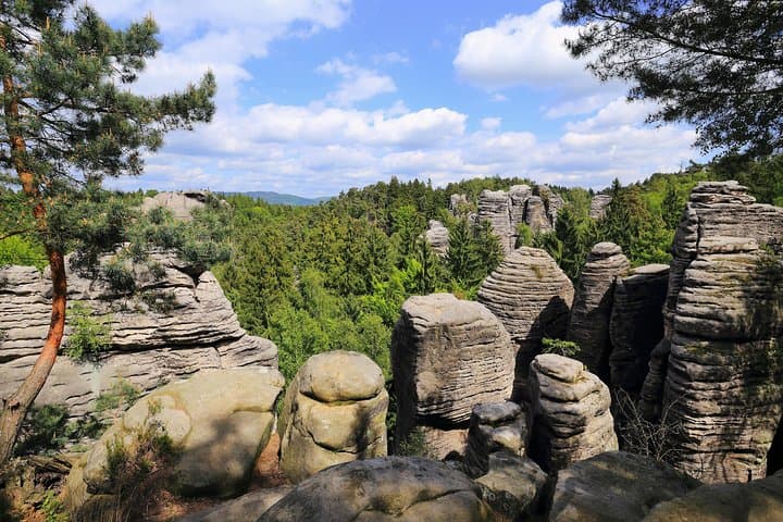 Hike Czech Paradise: Prachov Rocks & Medieval Castles from Prague