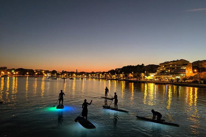 Glowing Stand-Up Paddle Experience in Split — Night SUP Tour in Stobreč photo 5