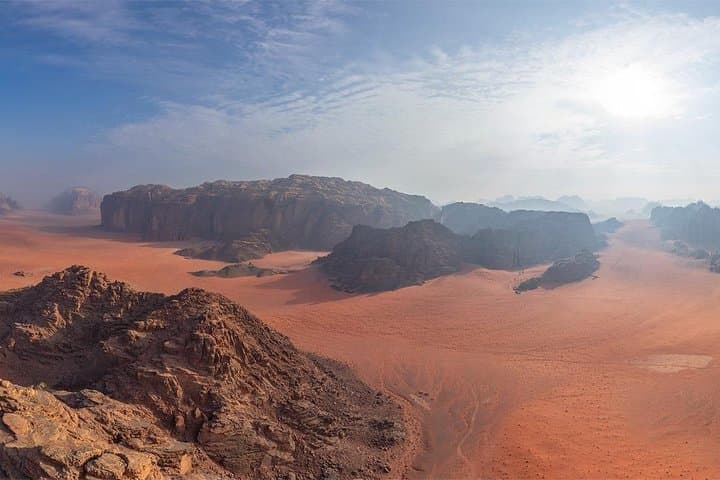 Wadi Rum Day Trip from Eilat Border: 4x4 Jeep Tour, Arches & Bedouin Sites
