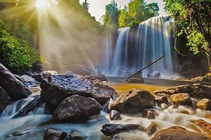 Phnom Kulen Day Trip: 1000 Linga River, Reclining Buddha & Waterfall from Siem Reap photo 3